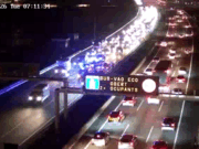VÍDEO | Col·lapse a la C-58: un accident talla un carril a Ripollet i provoca 6 km de cua