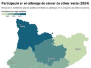 La participació en el cribratge de càncer de còlon no arriba al 50%, amb diferències de fins a 20 punts entre territoris