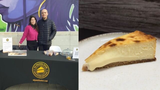 Berta Blanch i Ferran Álvarez, propietaris de El Pastís d'Or