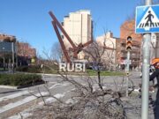 L’Ajuntament de Rubí accelera la retirada d’arbres perjudicats per la recent ventada