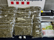 Caçat a prop de Rubí: enxampen un home amb bosses d’escombraries plenes de marihuana a Martorell