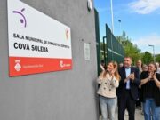 S’inaugura la nova sala de gimnàstica esportiva a Cova Solera