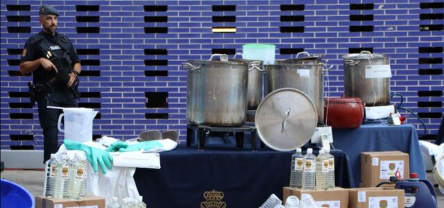 Material intervingut a Almenar FOTO: ACN/Blanca Blay